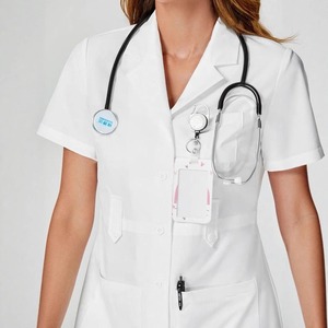 Bata de Laboratorio de Diseño para Mujer, Conjunto de Uniformes Médicos, Bata de Enfermería Impermeable - Product Image 6