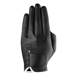 Gant de golf en cuir véritable antidérapant, imperméable, respirant, à doigts complets, pour main droite, unisexe, avec fermeture auto-agrippante, à enfiler - Product Image 1