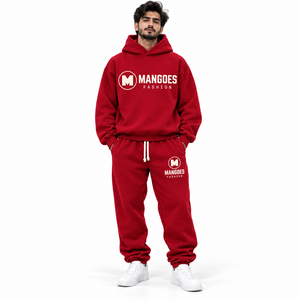 Conjunto Deportivo Unisex de Felpa Lavada al Ácido, Ligero y Ecológico, Sudadera con Capucha y Pantalones Deportivos con Cintas Adhesivas, Ropa Deportiva Informal para Invierno y Gimnasio - Product Image 2