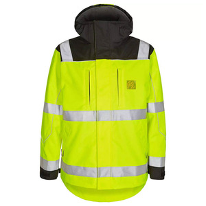 Wholesale Safety <b>Jackets</b> for Men High Visibility Reflective <b>Waterproof</b> Cotton Hoodie <b>Hi</b> <b>Vis</b> Workwear <b>Jacket</b> - Product Image 1