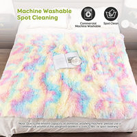 Couverture lestée de jet de Sherpa d'animal en peluche doux et confortable pour le soulagement de l'insomnie soins de dépression d'autisme