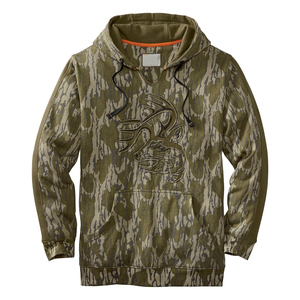 Sudadera con Capucha de Camuflaje para Hombre, con Logotipo de Alce Bordado, Corte Regular, con Bolsillo Delantero, Ropa Casual para Exteriores, Estilo Otoñal - Product Image 1