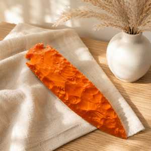 Punta de Flecha de Cristal de Calcita Naranja Hecha a Mano de 6 Pulgadas, Piedra Energética de Chakra para Sanación, Venta al por Mayor - Product Image 3