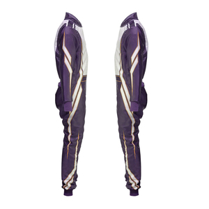 ชุดแข่งรถโกคาร์ทสำหรับผู้ชายแบบกำหนดเองจากโรงงานปากีสถาน พร้อมโลโก้ปักและพิมพ์ลาย ชุดฝึกซ้อม - Product Image 2