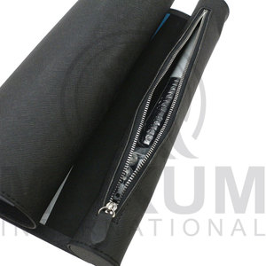 Juego de Backgammon Portátil de Cuero de Alta Calidad Personalizado, Backgammon Enrollable de Viaje con Logotipo Personalizado y Color de Cuero a Elección - Product Image 3