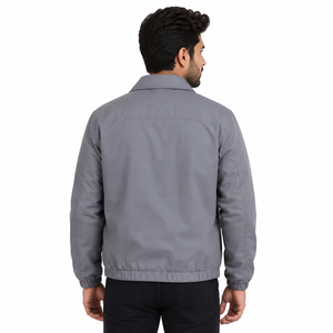 Chaqueta Ligera con Cierre para Hombre, Cortavientos Casual con Cuello, Prenda Exterior Elegante para Uso Diario, Chaquetas para Hombre al por Mayor, EE. UU. - Product Image 2