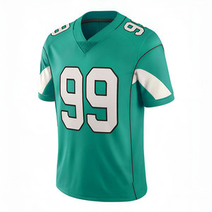 Short Sleeve Breathable Crew Neck Personalized Athletic Team Uniform Custom Sublimation <b>Soccer</b> Jersey Turquoise Modern Pattern - Product Image 3