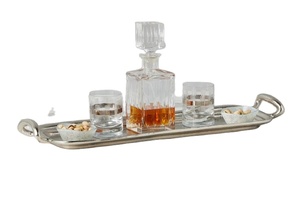 ถาดโลหะทรงสี่เหลี่ยมผืนผ้าสไตล์วินเทจสำหรับโรงแรม - Product Image 4