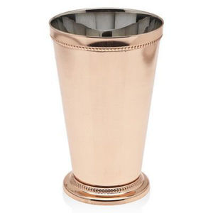 Accessoire de bar de style vintage plaqué argent, élégant seau à champagne miniature en forme d'urne, coupe Julep, décoration de table, cadeau de mariage - Product Image 2