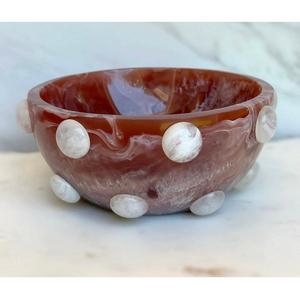 Tazón Redondo de Resina para Servir, Tazón para Sopa Picante, en Varios Estilos y Colores, Tazones de Resina Duraderos para el Hogar, Hotel y Mesa - Product Image 1