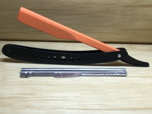 Manufacturer of Custom Logo Stainless Steel Barber Folding <b>Razor</b> for Face & Body Use Single Blade Lightweight 43g - Product Image 2