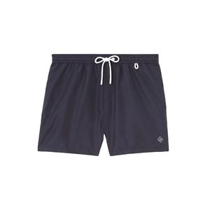 กางเกงขาสั้นผู้ชายเอวกลางแห้งเร็วสไตล์สตรีทเสื้อผ้าวิ่งออกกำลังกายผ้าโพลีเอสเตอร์มีเชือกผูกสี - Product Image 1