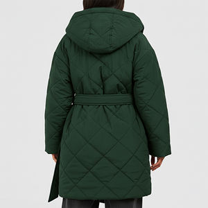 Chaqueta bomber estilo nuevo, talla grande, cálida, cortavientos de invierno, chaqueta acolchada de plumón, chaqueta de burbujas personalizada para mujer. - Product Image 3