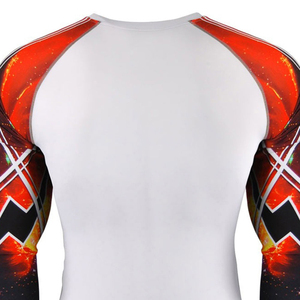 Camiseta Deportiva de Compresión para Hombre, Ajuste Ceñido, Secado Rápido, Absorbe la Humedad, Capa Base de Alto Rendimiento para Entrenamiento, Gimnasio, Running y Deportes - Product Image 4