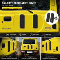 Cache-trou de roue de secours pour hayon Suzuki Jimny JB74, garniture décorative de hayon arrière, accessoire extérieur pour hayon