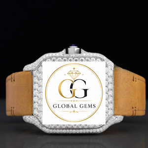 Reloj de Diamantes Moissanite Automático de Oro Rosa de Excelente Calidad para Negocios, Fiestas y Uso Diario, para Venta al Por Mayor - Product Image 4