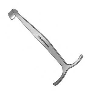 Retractor de rodilla Smillie, instrumento quirúrgico de acero inoxidable con hoja de 13mm de ancho X 18mm de longitud, herramienta ortopédica - Product Image 4