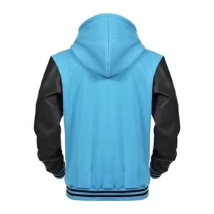 Chaqueta Varsity de lana de alta calidad para hombre, estilo streetwear, talla grande, para invierno. - Product Image 4