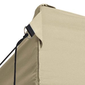 เต็นท์ป๊อปอัพพับได้สีครีมไวท์ ขนาด 9.8'x14.8' พร้อมผนังด้านข้าง 4 ด้าน - Product Image 5