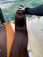 Extensions de cheveux en vrac, cheveux vierges super double tirés, couleur brune, 100% cheveux vietnamiens, livraison mondiale, prix d'usine