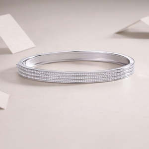 กำไลข้อมือเงินแท้ 925 สำหรับผู้หญิง |   เครื่องประดับทำมือคุณภาพสูงขายส่งจำนวนมาก - Product Image 2