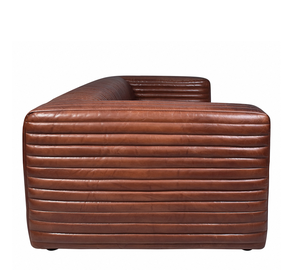 Sofá de Cuero de 3 Plazas al Mejor Precio, Sofá de Cuero Genuino de Lujo para Sala de Estar, Sofá Cómodo de Alta Gama - Product Image 4