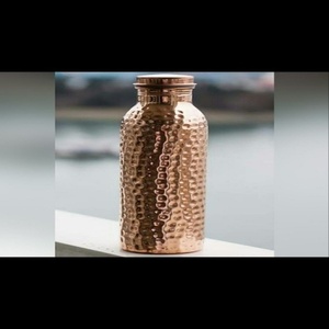 <b>Copper</b> Water <b>Bottle</b> Authentic Lifestyle <b>Drinking</b> <b>Bottle</b> Inspired by Traditional Living and Natural Hydration - Product Image 3