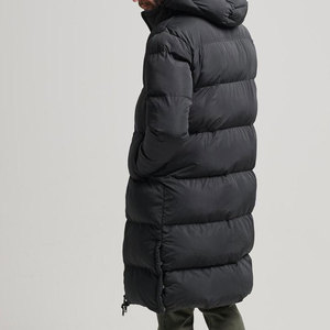 Chaqueta de Plumón para Hombre, Invierno 2026, con Logotipo Personalizado, Elegante, Larga, con Capucha - Product Image 2