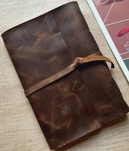 Porte-carnet en cuir de qualité supérieure pour affaires, couverture de journal rechargeable, étui d'écriture NBC-0100 - Product Image 1