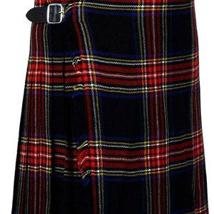 Kilt écossais plissé de qualité supérieure pour hommes, inspiré du tartan, avec boucles réglables pour mariages et occasions formelles - Product Image 4