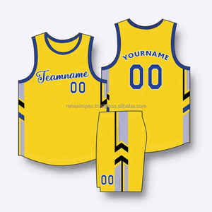 Ensemble de maillots de basket-ball américain de haute qualité personnalisés OEM Chemise de sublimation pour les clubs d'équipe Plus Size Option disponible - Product Image 6