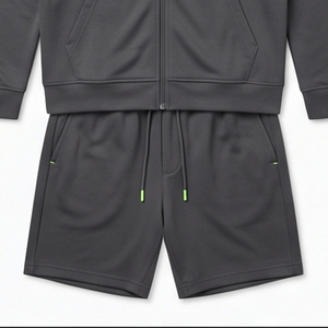 Conjunto Deportivo de Verano Unisex de Talla Grande, Personalizado, Ecológico, 100% Poliéster, de Secado Rápido y Transpirable, de Dos Piezas, para Deportes al Aire Libre y Gimnasio - Product Image 2