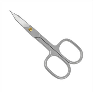 Ciseaux à ongles de haute qualité, ciseaux à cuticules courbés, en acier inoxydable, vente en gros, étiquette privée, logo personnalisé - Product Image 5