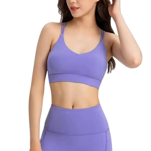 Sujetador Deportivo de Talla Grande con Tirantes Cruzados en la Espalda, Premium, de Alta Calidad, Transpirable, con Soporte, Cómodo y Elástico - Product Image 4