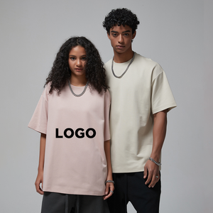 T-shirt d'été de haute qualité 220g respirant anti-plis uni couleur unie streetwear personnalisé à manches courtes coupe classique 100% coton biologique - Product Image 4