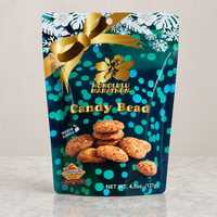 Sachets refermables personnalisés imprimés numériquement pour emballage de noix mélangées, noix enrobées de sucre, noix grillées et snacks