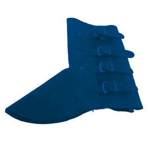 Chaussures de sécurité industrielles en cuir de vachette pleine fleur de qualité supérieure, ignifuges, protection contre les étincelles et la chaleur. - Product Image 3