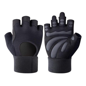 High Performance Weightlifting <b>Gloves</b> with Padded Palm Protection for Heavy Lifting Fitness Training and Gym Exercise - Product Image 1