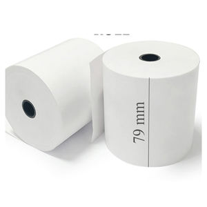 Rouleaux de papier thermique pour reçus, rouleaux jumbo, papier d'impression thermique directe pour système POS et imprimante de facturation, en vrac - Product Image 2