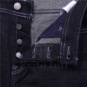 กางเกงยีนส์ผู้ชายออกแบบสั่งทำพิเศษ ดีไซน์โดดเด่น ขายดี กางเกงยีนส์ลำลองขายส่ง - Product Image 5