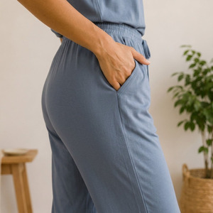 Ensemble de vêtements décontractés pour femmes, ensemble de pyjamas en Tencel, vêtements de nuit pour femmes, respirant, léger, ensemble de vêtements pour femmes - Product Image 4