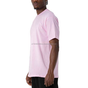 Camisetas Extra Grandes para Hombre, de Algodón Grueso y Fresco, Cuello Redondo, Elásticas, a la Moda, para Verano (Tallas S-XXL) - Product Image 3