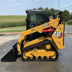 Chargeuse compacte sur pneus Cat 259D3 professionnelle pour travaux de terrassement, conception haute efficacité, moteur et système de pompage approuvés EPA - Product Image 1