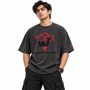 T-shirts amples et respirants pour hommes, t-shirts oversize pour hommes, tissu en coton respirant et confortable, streetwear urbain - Product Image 4