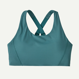 Women's High Quality Breathable Simple High Support Quick Dry Adjustable Straps <b>Stretch</b> Yoga Training Removable <b>Bra</b> - Product Image 3