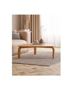 Table basse en bois de style farmhouse décorative, fabriquée en bois de qualité supérieure pour des espaces intérieurs chaleureux et confortables - Product Image 1