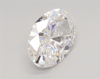 Diamante Cultivado en Laboratorio de Forma Ovalada Blanca de 2.06 Ct, VVS1, Corte Excelente