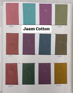 Tela de algodón Jaam pura con cuentas, 75 GSM, 44 pulgadas de ancho, material de bordado étnico premium para trajes de boutique, 20 metros. - Product Image 3