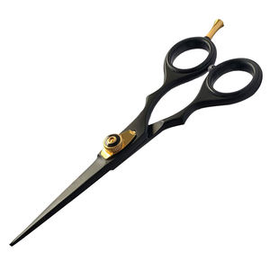 Ciseaux de coiffure professionnels à lame affûtée en acier inoxydable, manche long, 28 dents, ciseaux à effiler pour droitiers, OEM - Product Image 4