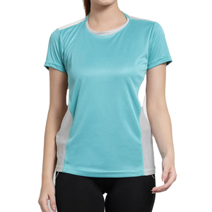 Camisetas Casuales de Verano para Mujer, Cuello Redondo, Manga Corta, Transpirables, Ecológicas, Diseño Personalizable, 100% Algodón Poliéster - Product Image 1